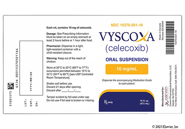 Vyscoxa (celecoxib): Uses, Side Effects, Dosage & Reviews