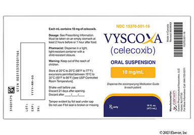 Vyscoxa Coupon - Vyscoxa 473ml of 10mg/ml bottle of oral suspension