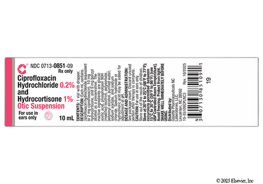Ciprofloxacin/Hydrocortisone Coupon - Ciprofloxacin/Hydrocortisone 10ml of 0.2%/1% ear dropper
