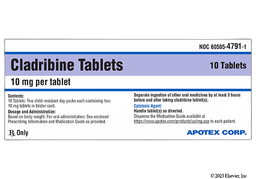 Cladribine Coupon - Cladribine 10 tablets of 10mg box