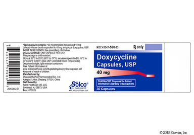 Doxycycline Monohydrate Coupon - Doxycycline Monohydrate 40mg of  capsule