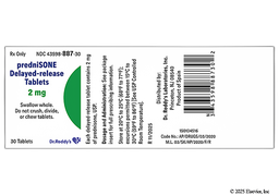 Prednisone DR Coupon - Prednisone DR 2mg of  tablet
