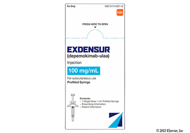 Exdensur Coupon - Exdensur 1 prefilled syringe of 100mg/ml carton