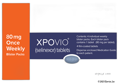 Xpovio Coupon - Xpovio 4 blister packs of 1 tablet each of 80mg carton