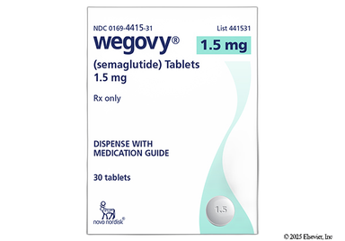 Wegovy Coupon - Wegovy 1.5mg of  tablet