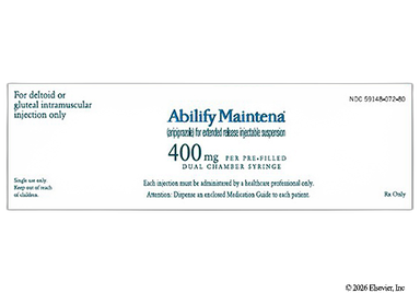 Abilify Maintena Coupon - Abilify Maintena dual chamber of 400mg syringe
