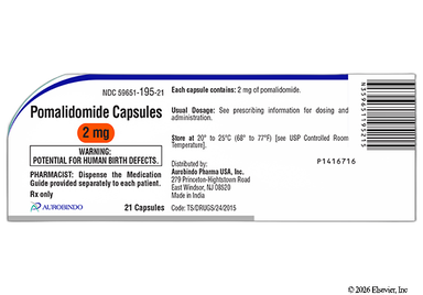 Pomalidomide Coupon - Pomalidomide 2mg of  capsule