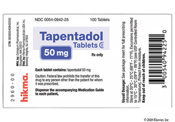 Tapentadol Coupon - Tapentadol 50mg of  tablet