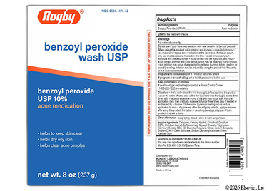 Benzoyl Peroxide Coupon - Benzoyl Peroxide 237g of 10% bottle of wash