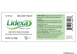 Lidexa Coupon - Lidexa 85g of 3.88% tube of cream
