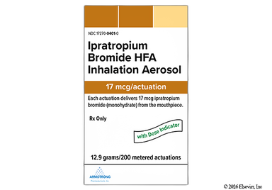 Ipratropium Coupon - Ipratropium 12.9g of 17mcg hfa inhaler