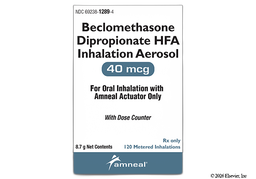 Beclomethasone Coupon - Beclomethasone 8.7g of 40mcg inhaler