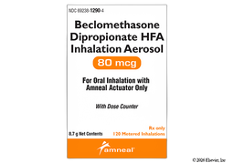 Beclomethasone Coupon - Beclomethasone 8.7g of 80mcg inhaler