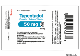 Tapentadol ER Coupon - Tapentadol ER 50mg of  tablet