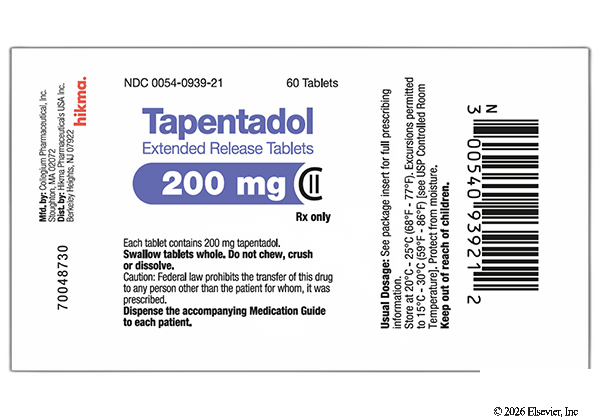 Tapentadol ER