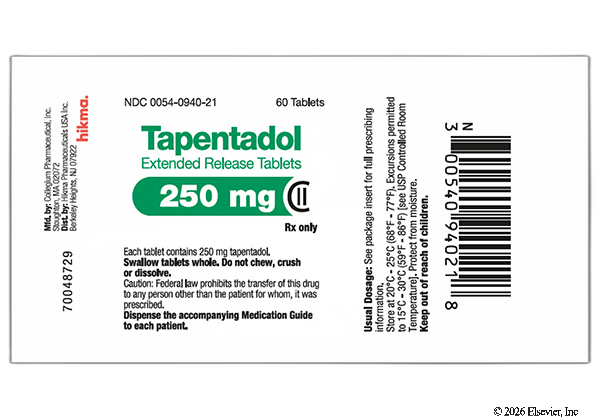 Tapentadol ER