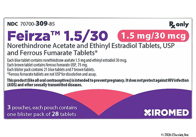 Feirza 1.5/30 TM Coupon - Feirza 1.5/30 TM 28 tablets of 1.5mg/30mcg package