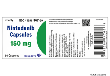 Nintedanib Coupon - Nintedanib 150mg of  capsule
