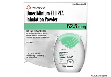 Umeclidinium Ellipta Coupon - Umeclidinium Ellipta 30 blisters of 62.5mcg inhaler