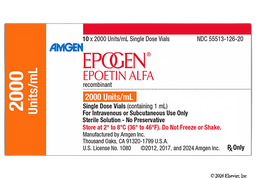 Epogen Coupon - Epogen 1ml of 2000 units/ml vial