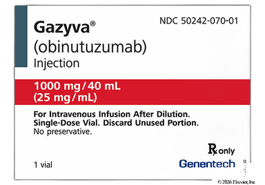 Gazyva Coupon - Gazyva 40ml of 25mg/ml vial