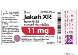 Jakafi XR Coupon - Jakafi XR 11mg of  tablet