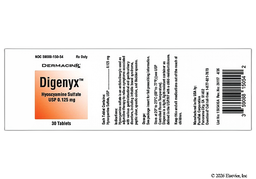 Digenyx Coupon - Digenyx 0.125mg of  tablet