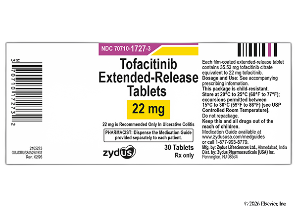Tofacitinib ER