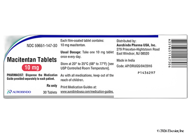 Macitentan Coupon - Macitentan 10mg of  tablet