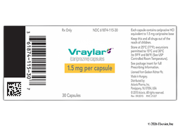 Vraylar Coupon - Vraylar 1.5mg capsule