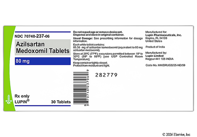 Azilsartan Coupon - Azilsartan 80mg of  tablet