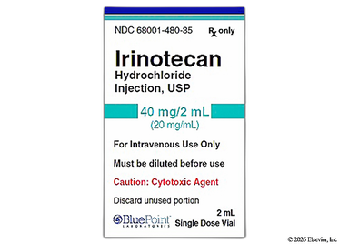 Irinotecan Coupon - Irinotecan 2ml of 20mg/ml vial