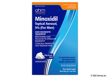 Minoxidil Non-Prescription Coupon - Minoxidil Non-Prescription 60g of 5% can of foam