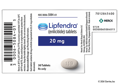 Lipfendra Coupon - Lipfendra 20mg of  tablet