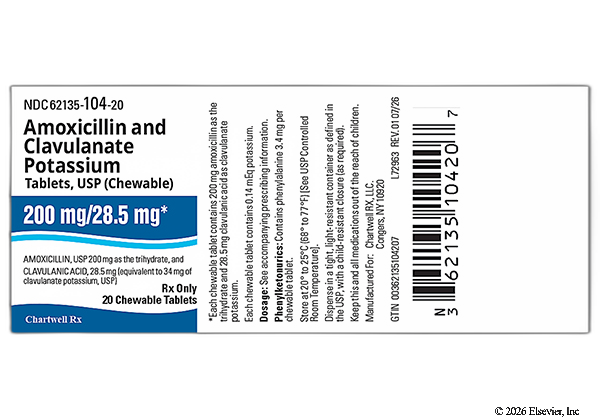 Amoxicillin/Potassium Clavulanate