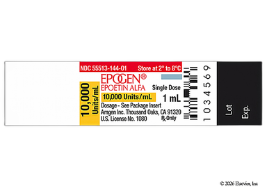 Epogen Coupon - Epogen 1ml of 10000 units/ml vial