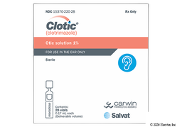 Clotic Coupon - Clotic 28 vials of 1% carton