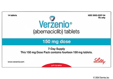 Verzenio Coupon - Verzenio 14 tablets of 150mg dose pack