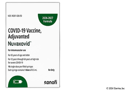 Nuvaxovid Coupon - Nuvaxovid 0.5ml/dose of  syringe