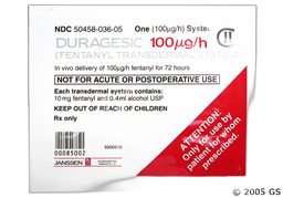 Duragesic Coupon - Duragesic 5 patches of 100mcg/hr carton