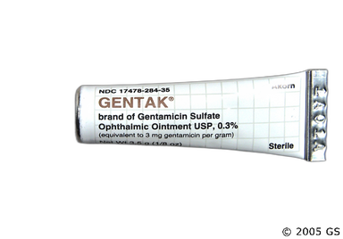 Gentak Coupon - Gentak 3.5g of 0.3% tube of ointment