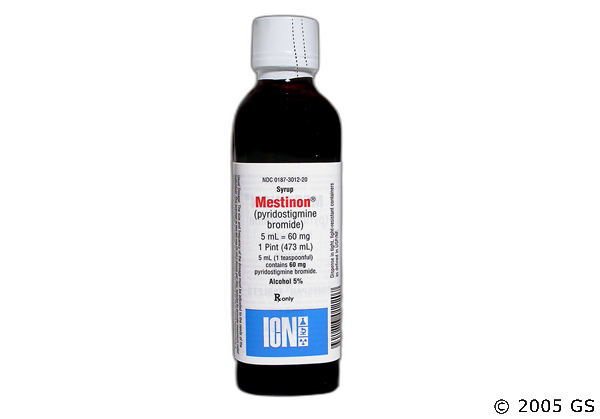 Mestinon syrup cost