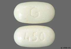 Yellow Oval G And 450 - Colestipol Hydrochloride 1g Tablet