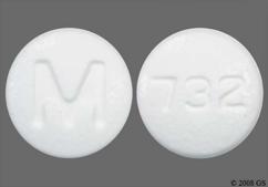 White Round 732 And M - Ondansetron 4mg Orally Disintegrating Tablet