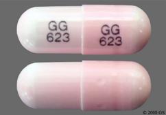 Pink Gg 623 Gg 623 - Terazosin Hydrochloride 5mg Capsule