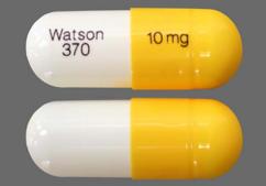White And Yellow Watson 370 10 Mg - Loxapine Succinate 10mg Capsule