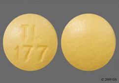 Yellow Round Tl 177 - Cyclobenzaprine Hydrochloride 10mg Tablet