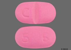 Pink Oblong 56 And C - Paroxetine Hydrochloride 20mg Tablet