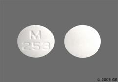 White Round M 253 - Acyclovir 400mg Tablet