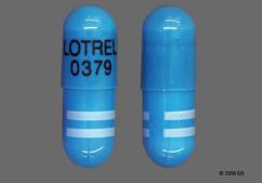 Blue Lotrel 0379 - Amlodipine Besylate / Benazepril Hydrochloride 10mg-40mg Capsule